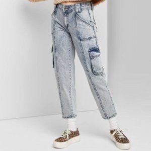 NWOT Acid-Wash Jeans